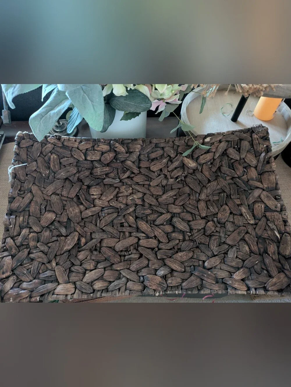 Woven Basket Tray
